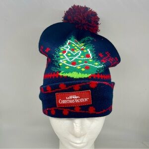 National Lampoon's Christmas Vacation Fair Isle Pom Beanie Hat